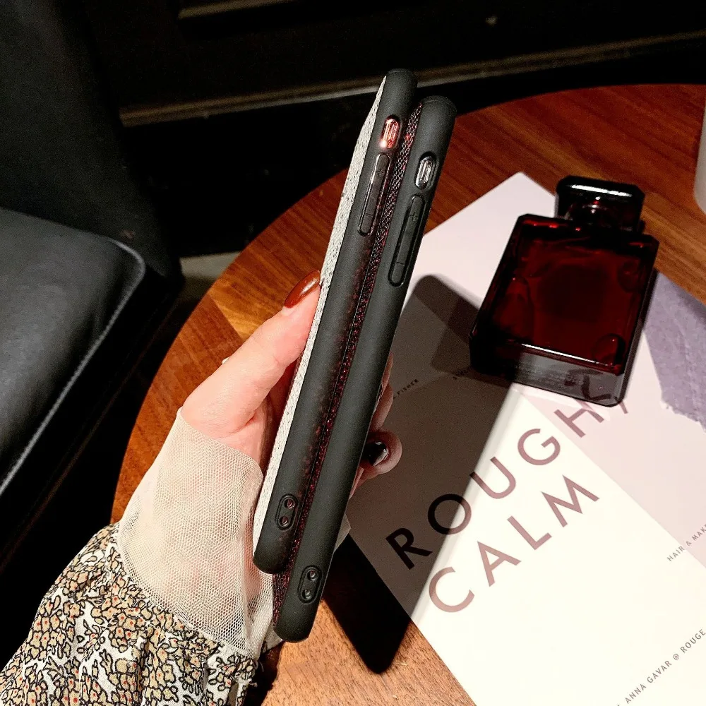Для iPhone 11 Pro XS MAX XR X 8 7 6S 6 PLUS Блестящий Алмазный клетчатый чехол для samsung S10 S9 S8 Plus |