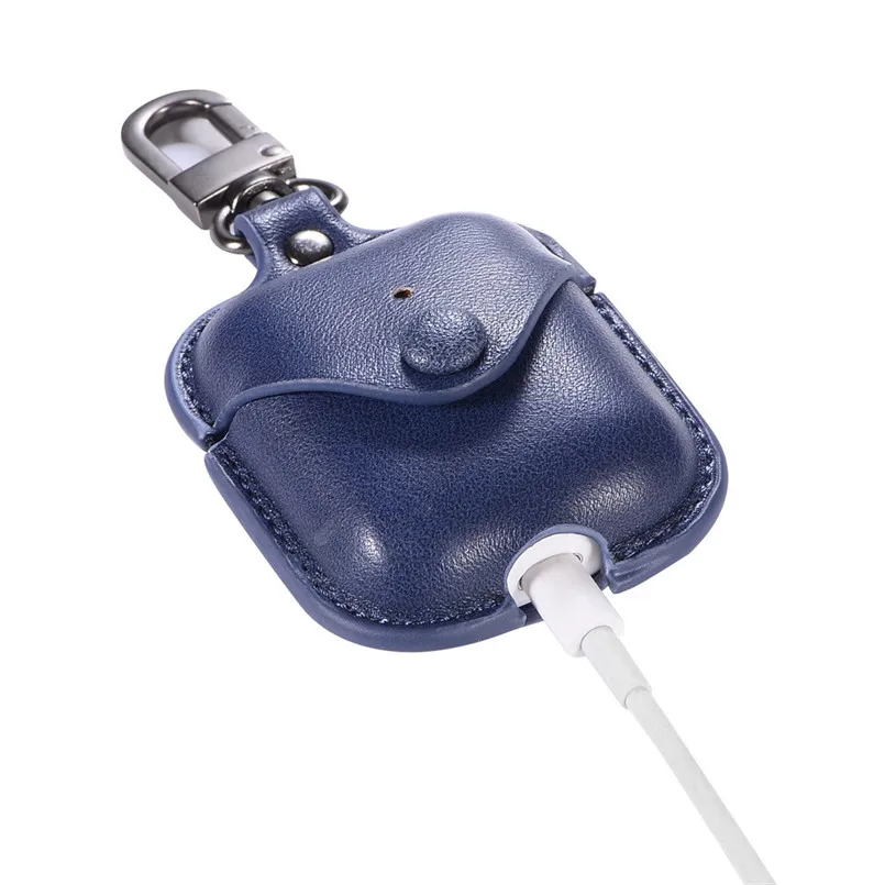 Роскошный кожаный защитный чехол для Apple AirPods 3B03|Аксессуары наушников| |