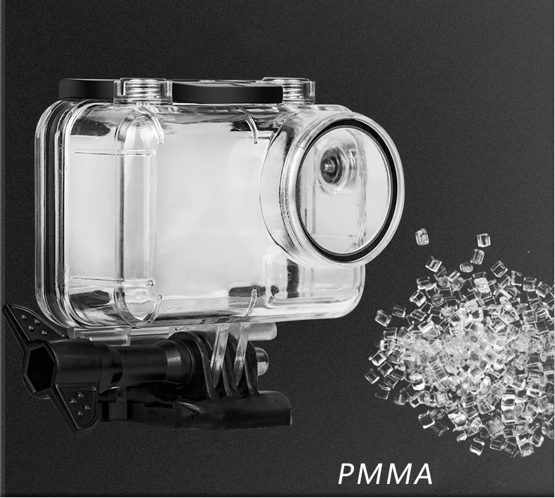 Водонепроницаемый чехол для DJI OSMO аксессуары 40 м водонепроницаемый защитный корпус чехол для Osmo экшн-камеры с креплением адаптера