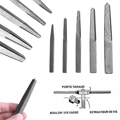 5 шт./компл. винт extractor kit руководство broken поврежденные болт Remover сверла % 328 и 314|drill