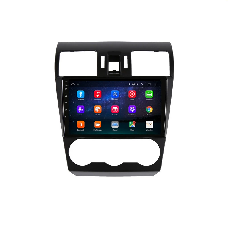 9 &quotAndroid автомобильный DVD мультимедийный плеер gps для Subaru Forester XV WRX 2013 2018 аудио