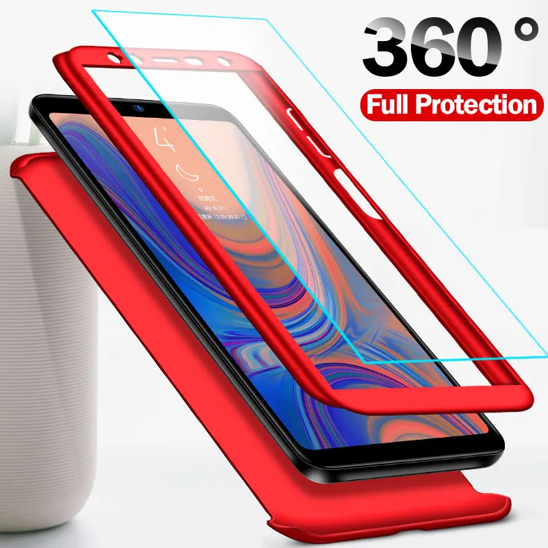 Чехол с полной защитой 360 градусов для Xiaomi 9 SE 8 Lite 5X 6X A1 A2 Pocophone F1 чехлы Redmi Note 4 4X 4A 5A 5