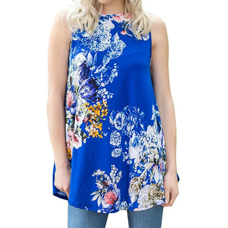 Летняя футболка 2019 женская одежда футболки с винтажным принтом модный жилет без