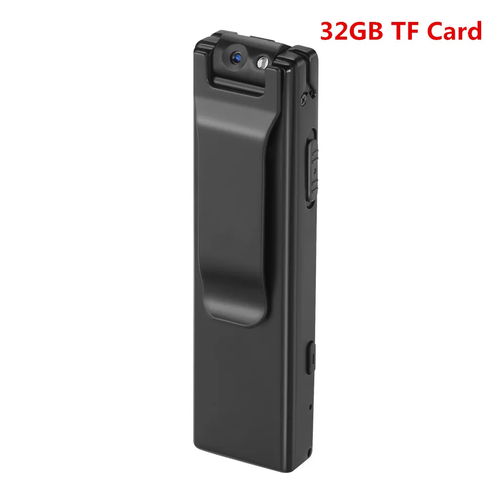 With 32GB Card Boblov A3 HD 1080P Мини маленькая камера видеокамера тело полиция ручка камера Мини DVR безопасности видео рекордер для обучения велосипедов - Цвет: With 32GB Card