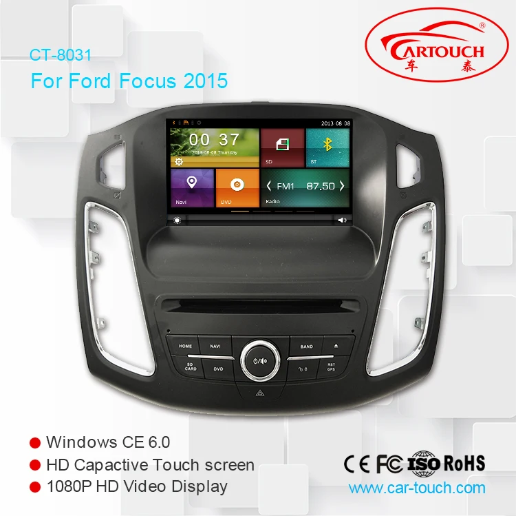 Автомобильный DVD плеер радио для Ford Focus 3 2012 2013 2014 2015 2016 2017 с BT Wifi GPS Бесплатная