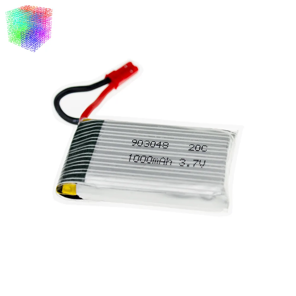 5 шт. jjrc H11D lipo 3.7 В 1000 мАч батареи JST липо зарядное устройство с разъемом для H11C H11WH
