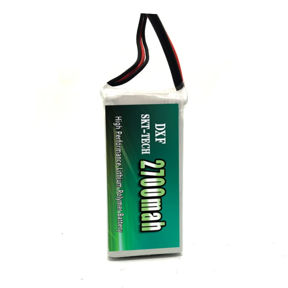 2 шт. DXF Хорошее качество Rc Lipo батарея 2S 7 4 V 2700mah 20C Max 30C для Wltoys 12428 12423 1:12 CoolRC GC001