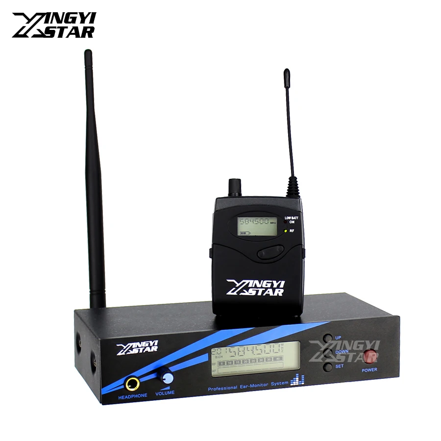Беспроводная Ушная система мониторинга EW300 IEM G2 UHF, профессиональный сценический мониторинг, беспроводной корпус, приемник, передатчик в наушниках