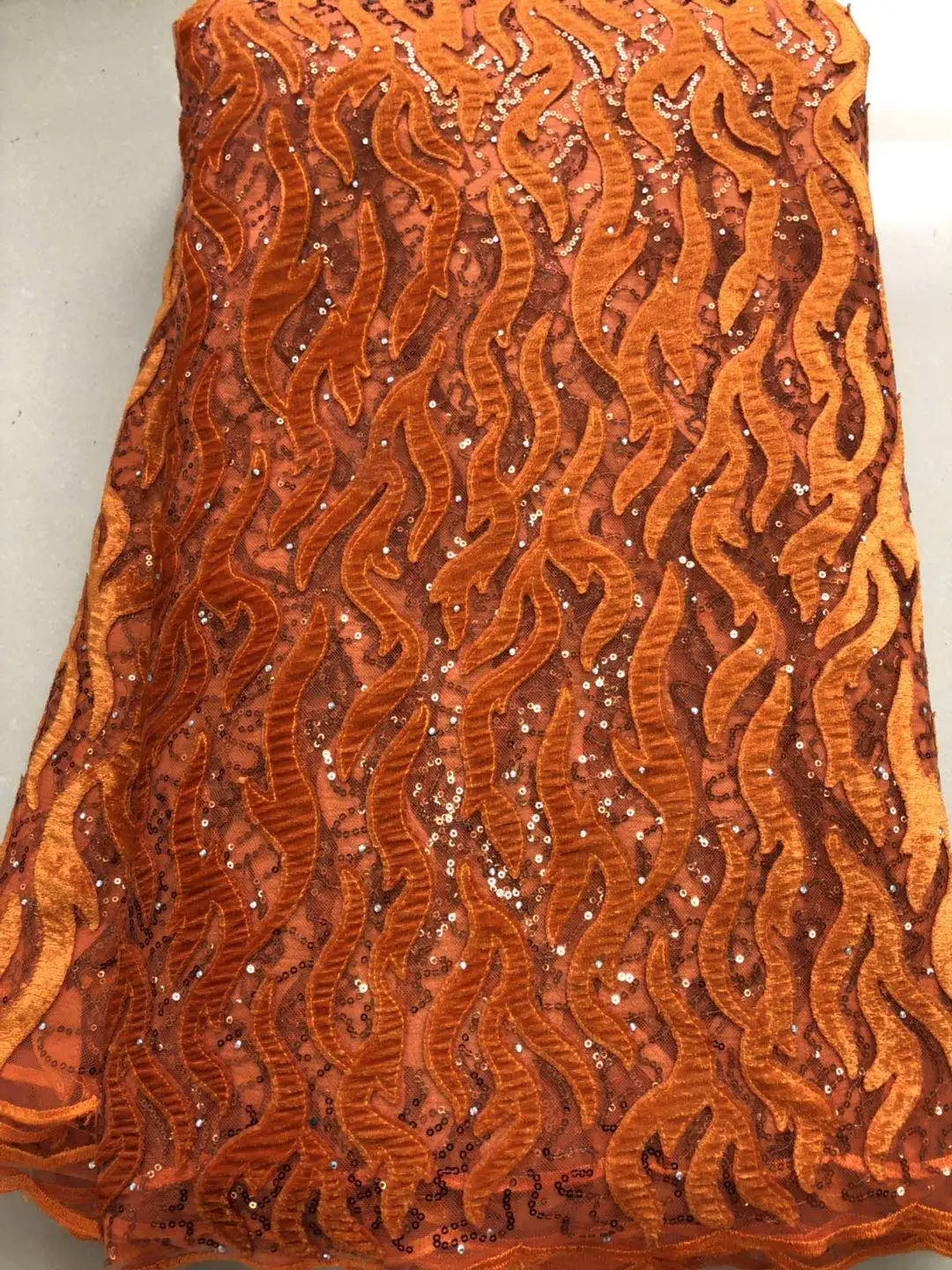 Французский вельветовый кружевной ткани новейшего дизайна! Кружевная ткань