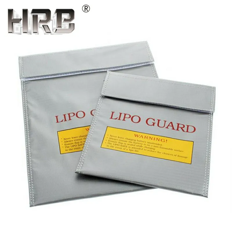 

HRB LiPo Battery Fireproof Safety Guard Safe Bag 215*155*115mm 240*65*180 Explosion Proof Sack Pouch Protector bag Helicopters