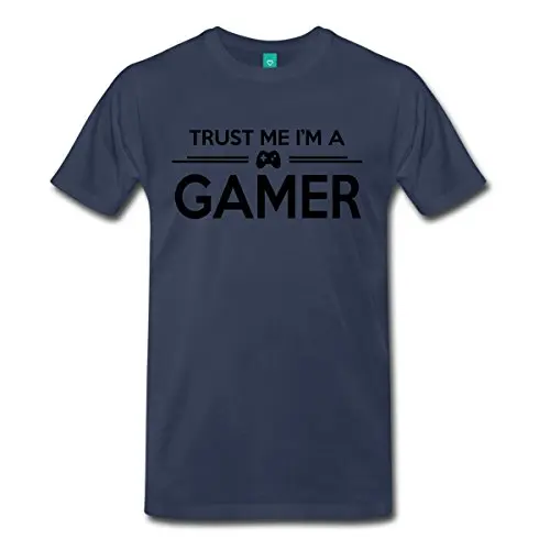 Поверьте Мне я геймера мужская premium t-shirt печатных летний стиль тис мужской топ