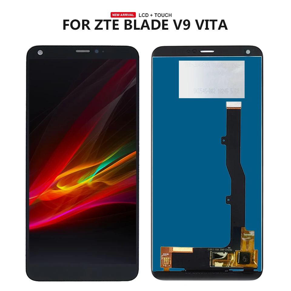 ЖК дисплей для ZTE Blade V9 Vita + сенсорный экран дигитайзер панель Стекло в сборе с