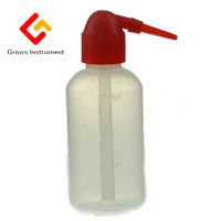 diy plastic bottle 250ml red 1pc head plastic bottle blows flask chemical laboratory school stationery