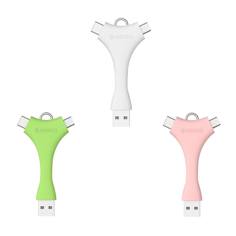 ORICO Micro B Type C 2 в 1 USB зарядный кабель для Huawei Xiaomi Мобильный телефон портативная