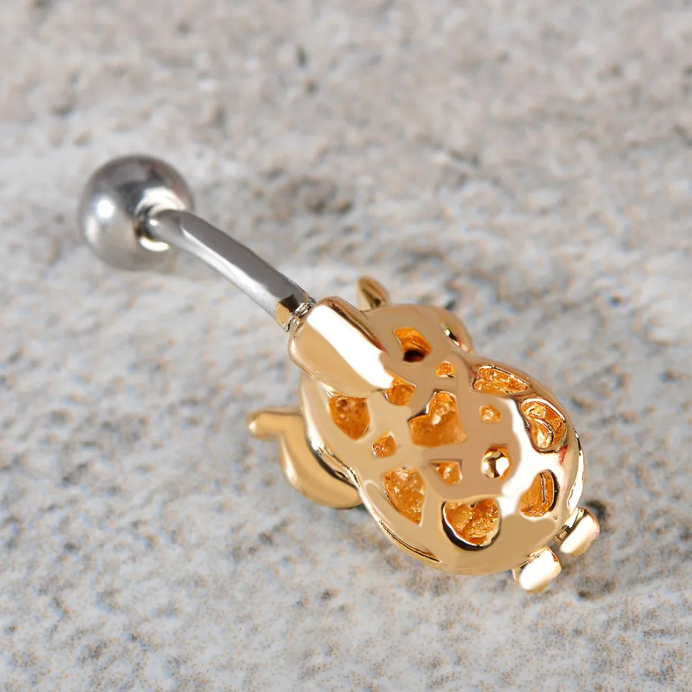 Золотые Совы синий пирсинг птица пупок колокольчики Секс Бикини ювелирные