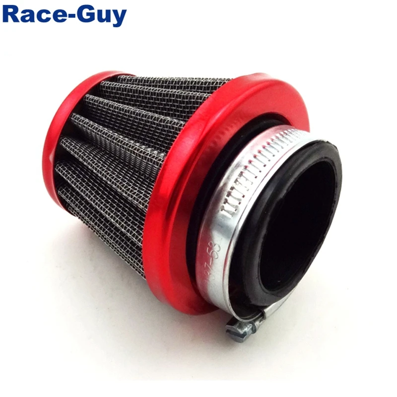 Очиститель воздушного фильтра из красной стали 38 мм для мотоциклов квадроциклов
