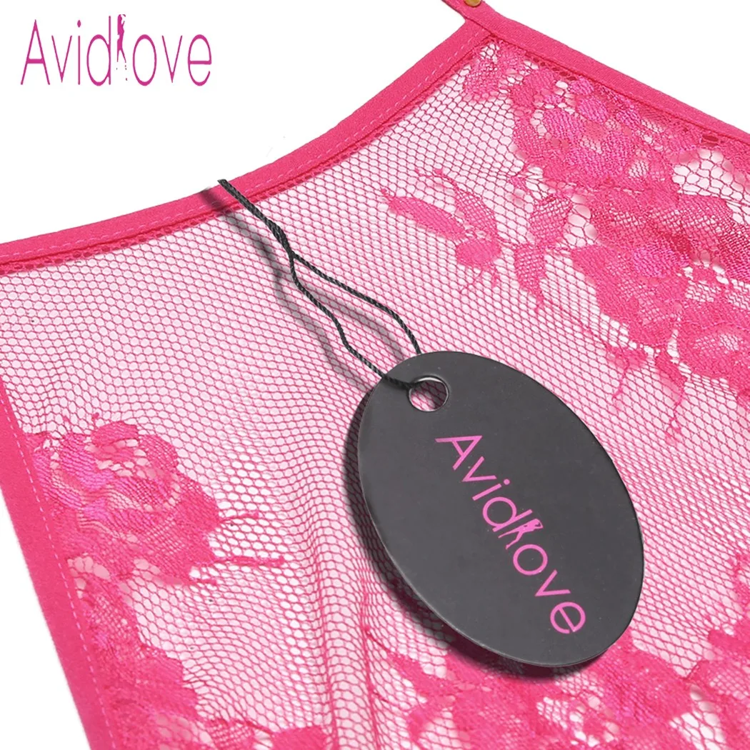 Avidlove, сексуальное нижнее белье, сексуальное, сексуальное, Эротическое, платье Babydoll, женское, прозрачное, кружевное, ночное белье, Порно костюм, ночная сорочка