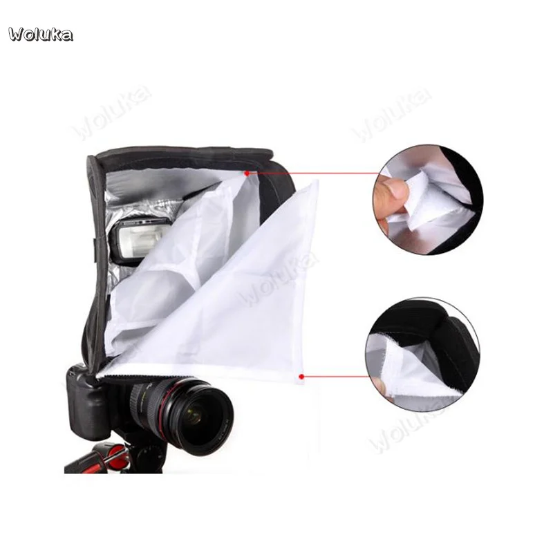 23 см портативная зеркальная фотокамера сверкающая Верхняя лампа флексовая