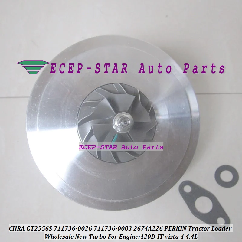 Турбо картридж CHRA GT2556S 711736 5026S 2674A226 для трактора MASSEY FERGUSON 5455 экскаватор 420D IT 4.4L vista