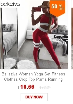 Belleziva, камуфляжные спортивные Комбинезоны для йоги, женские, сексуальные, без рукавов, одежда для спортзала, женские, сексуальные, для бега, тонкие, спортивные костюмы, танцевальный набор