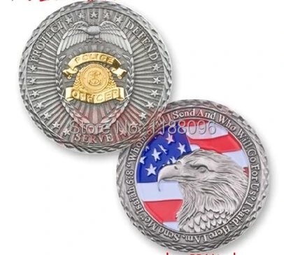 Сувенирные монеты с американским флагом и орлом от производителя коллекция