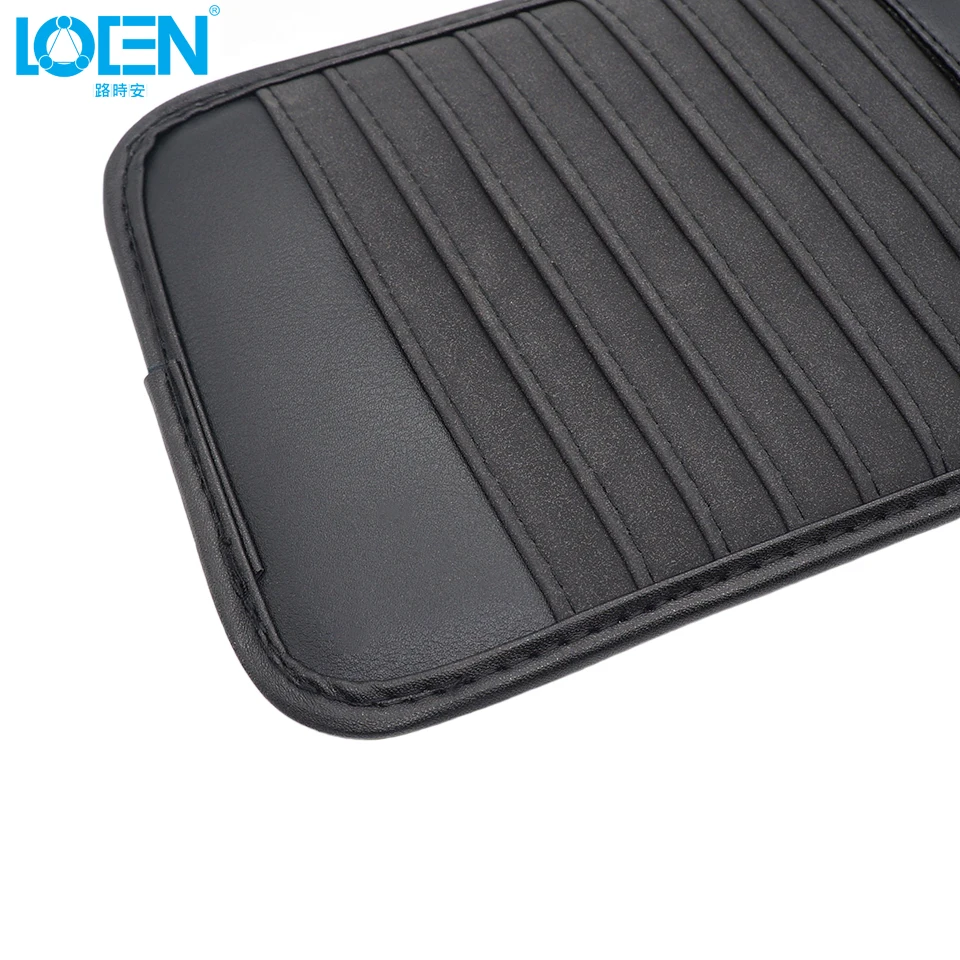 Искусственная кожа авто солнцезащитный козырек CD очки карты сумка для хранения