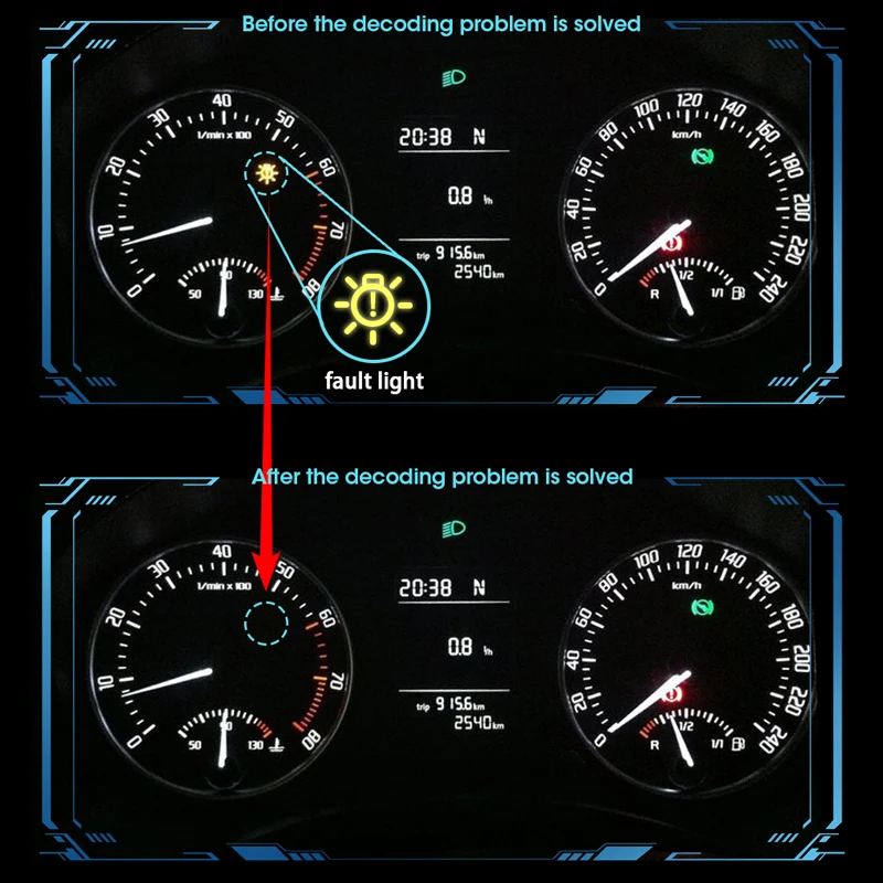 2 шт. Автомобильные фары H7 Canbus H4/H8/H11/H13/HB3(9005)/HB4(9006) 9007 H1 H3 H10 H9 H11 светодиодный декодер