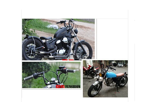 Универсальные мотоциклетные тормозные Рули 1 дюйм Z-образные стержни для Honda Shadow