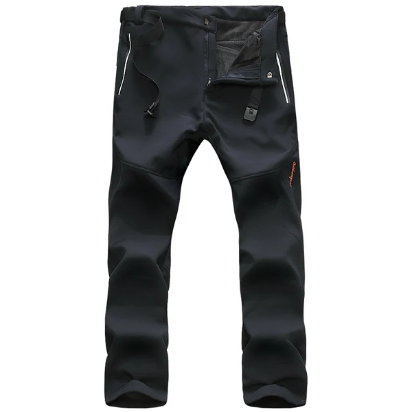 Men Blue Зимние спортивные штаны для мужчин и женщин на открытом воздухе, ветронепроницаемые тепловые походные брюки для кемпинга, Мужская брендовая одежда VA309 - Цвет: Men Blue