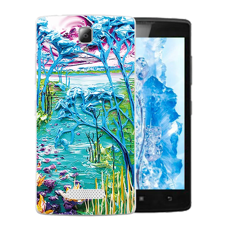 Чехол для Lenovo A2010 A 2010 Ван Гог чехлы телефонов мягкие ТПУ Силиконовые чехол 4 5