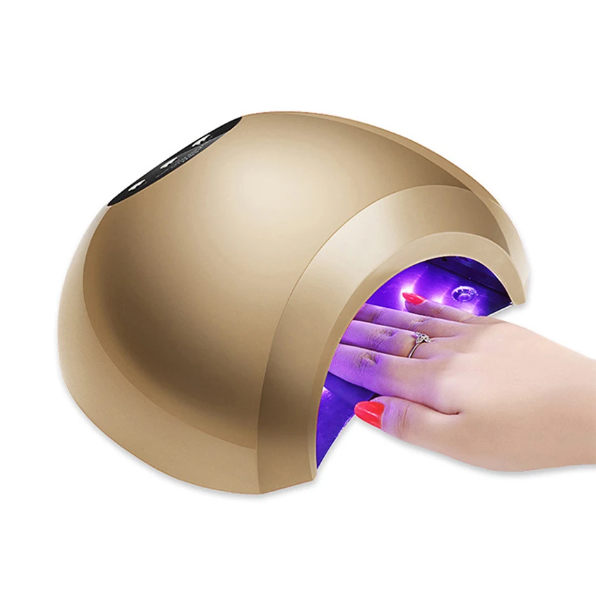 Pro 48W UV LED Smart Nail Curing Lamp Polish Varnishes Lacquer Dryer Timer Drying Sensor Machine for Manicure | Красота и здоровье