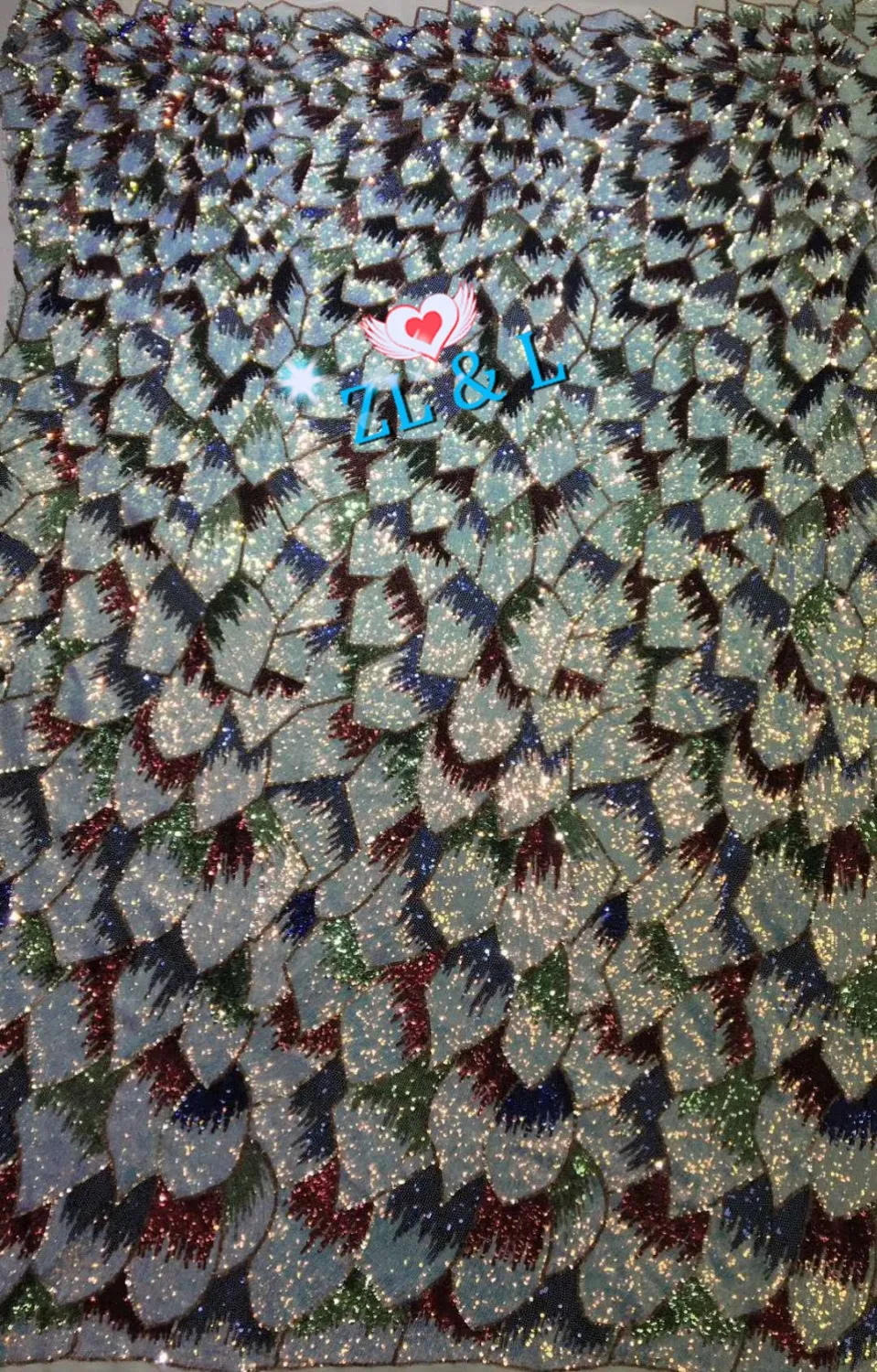 Новинка разноцветные блестки вышивка жемчугом французский тюль 04239 африканская