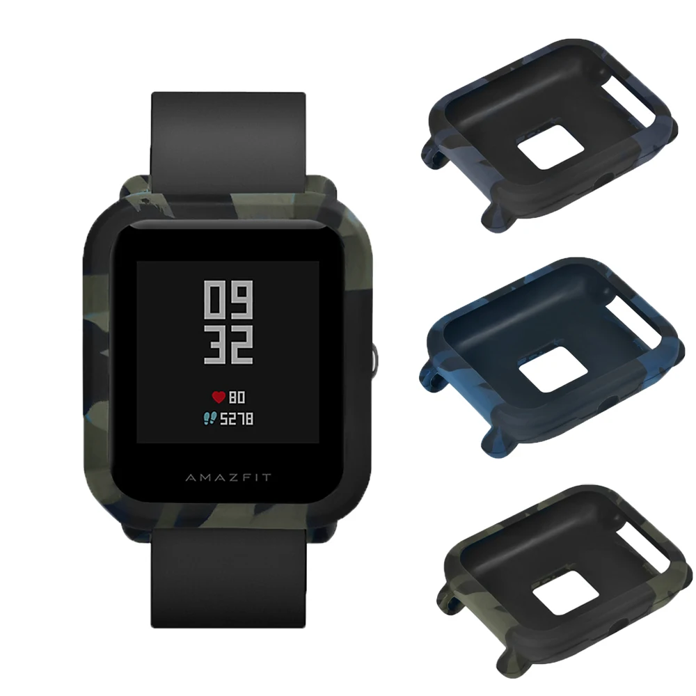 Мягкий ТПУ защитный силиконовый чехол для Huami Amazfit Bip Youth Watch SmartWatch Watachband Спортивные товары аксессуары