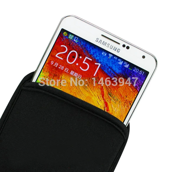 Универсальный мягкий гибкий неопреновый защитный чехол для Samsung Galaxy Note 3 N9000/Note 2