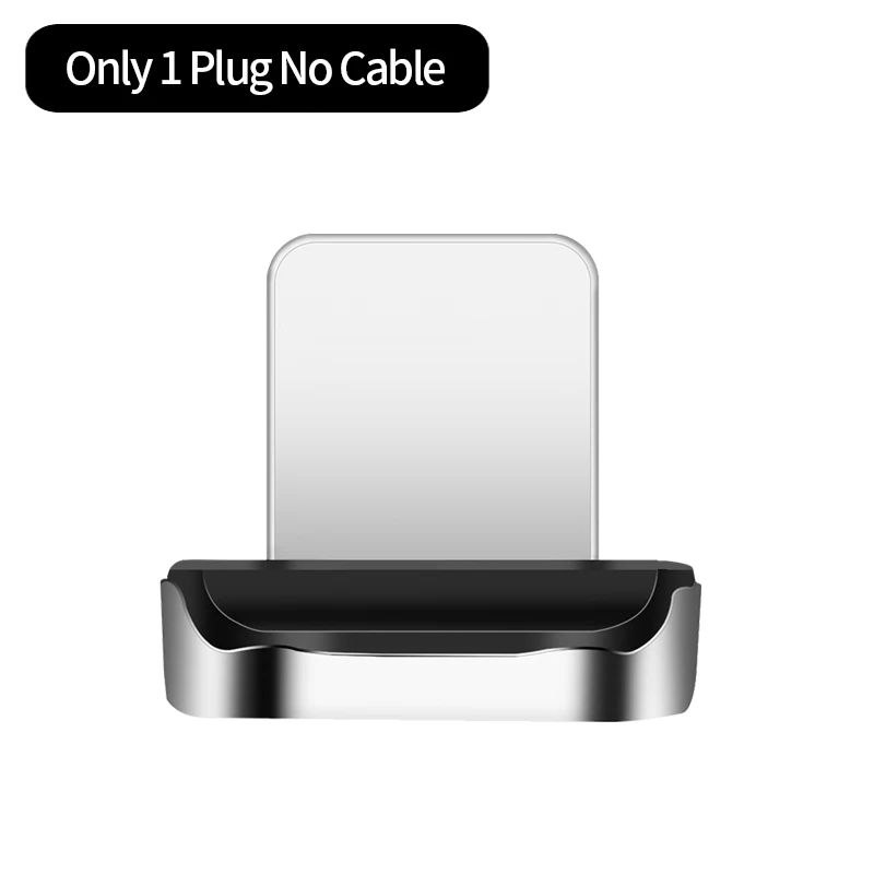 Only Magnetic Plug Магнитный кабель MANTIS для Apple iPhone 3A, магнитный кабель usb type C для зарядки Micro USB телефона, зарядное устройство для передачи данных, шнур для быстрой передачи данных на базе Android - Цвет: Only Magnetic Plug