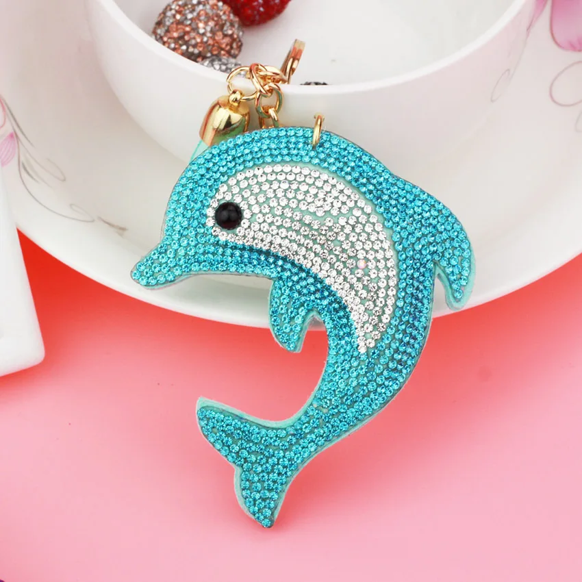 1 шт. модные милые брелки для ключей с дельфином | Украшения и аксессуары