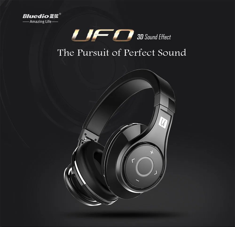 Bluedio UFO гарнитура беспроводная Bluetooth 4,1 наушники Hifi качество звука 3D объемный звук спортивные стерео-наушники