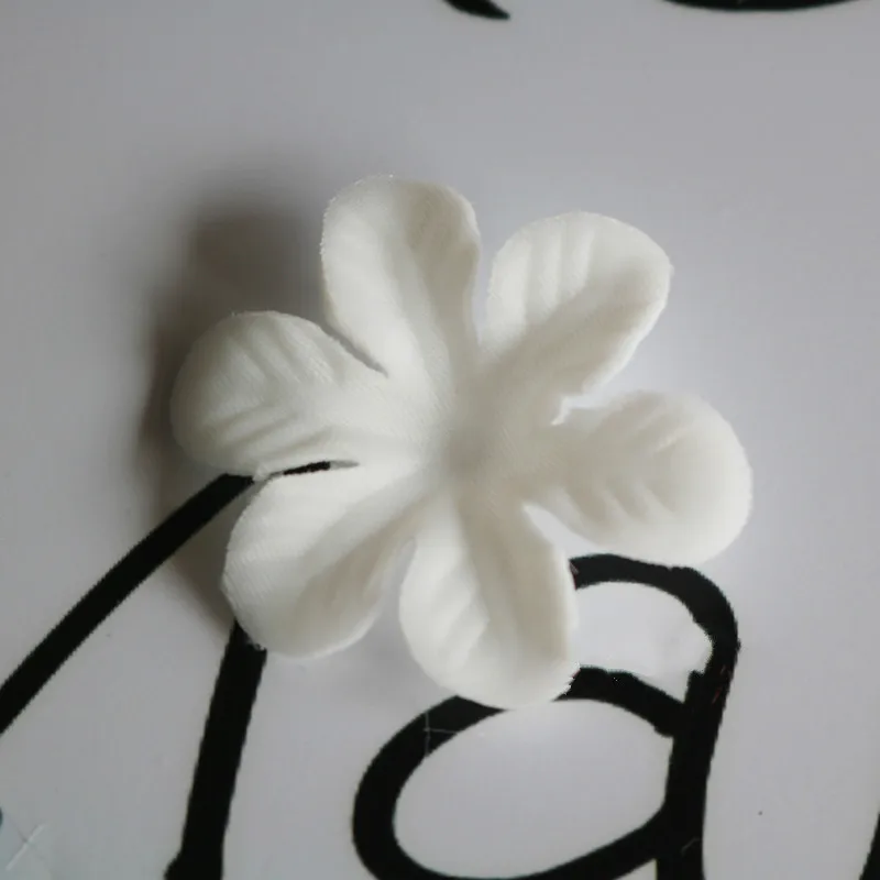 200 шт./лот разноцветные кружевные нашивки сделай сам 3D цветы с шестью лепестками