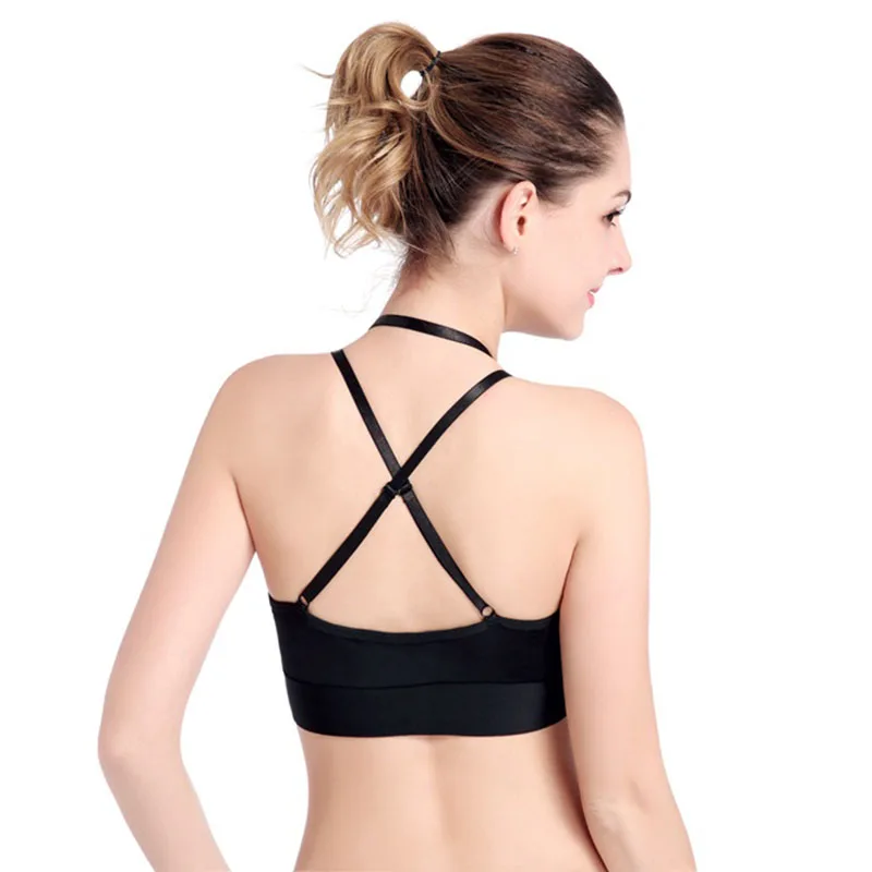 Очаровательная и мечта Для женщин спортивный бюстгальтер Топ для Бег