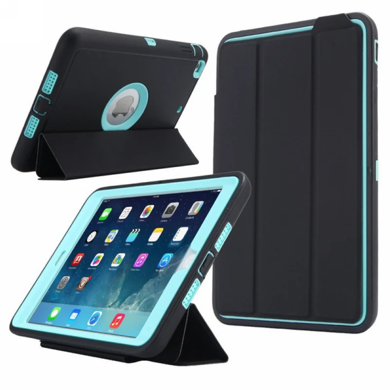 Для Apple iPad mini 3 / 2 1 защита для детей противоударный полноразмерный Твердый Чехол