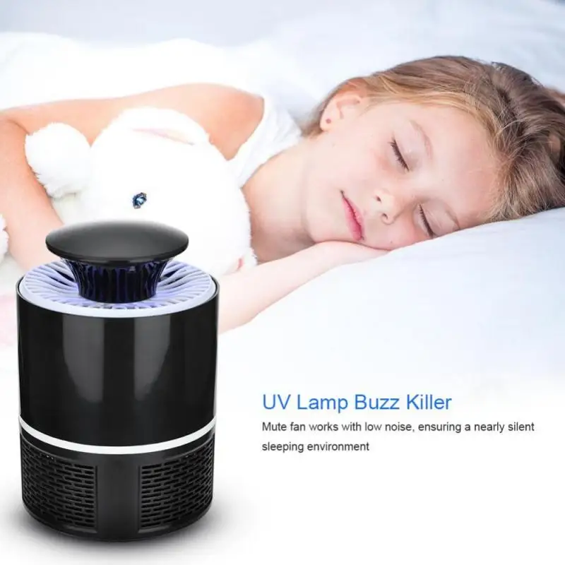 USB фотокатализатор москитный убийца лампа тихий ингалятор от комаров светильник