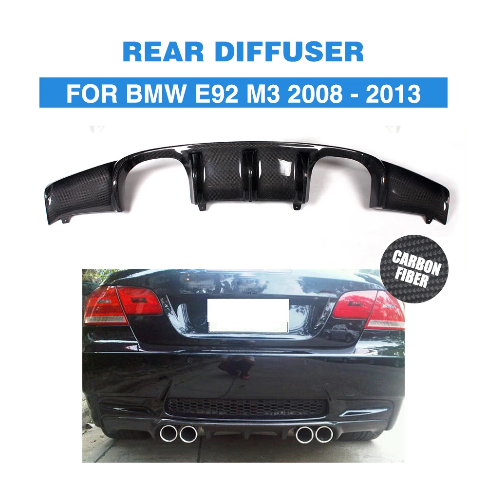 Детали для тюнинга автомобилей из углеродного волокна BMW 3 серии E92 M3 2008 2013|diffuser
