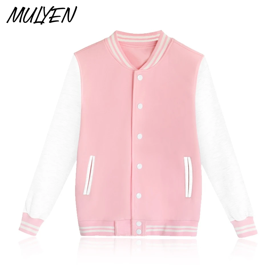 Mulyen Forever Young Письмо печати Бейсбол Костюмы Для мужчин Толстовки женщин толстовка