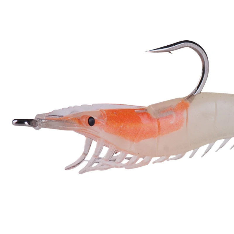 5 шт. мягкая рыболовная приманка в виде креветки 60 мм 3 г 90 10 г|soft shrimp|fishing lureleurre souple |