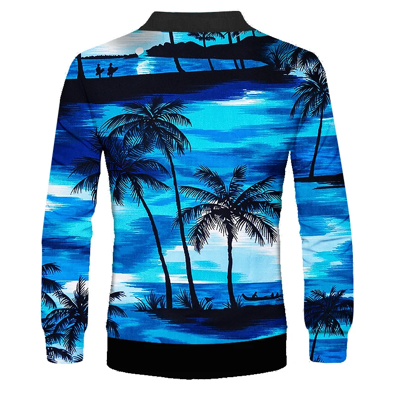 Мужская куртка на молнии OGKB модная разноцветная в полоску с 3D принтом одежда