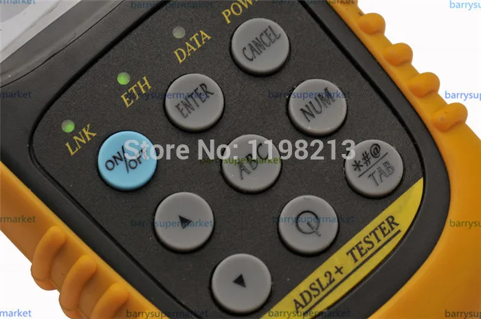 Многофункциональный тестер ADSL2 + TLD801C ADSL er DMM PING измеритель лучший инструмент для
