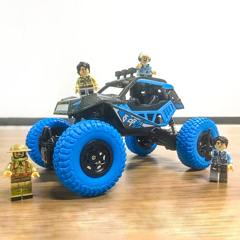 Blue Радиоуправляемый автомобиль 4Wd 2,4 Ghz альпинистский автомобиль Bigfoot автомобиль с дистанционным управлением модель внедорожника игрушка - Цвет: Blue