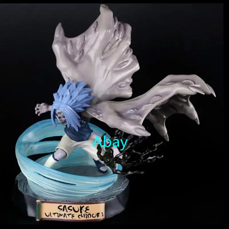 Naruto Uchiha Sasuke Chidori Rikudo Sennin The Fire Nation Konohaga kurenosato предательство ниндзя ПВХ фигурка