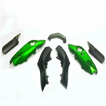 Коричневый Черный обтекатель кузова Комплект Панель Набор для Kawasaki ER6N ER-6N 2012- мотоцикл - Цвет: Коричневый