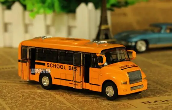 Автомобильная модель из сплава с обратной стороны для освещения автобусов и